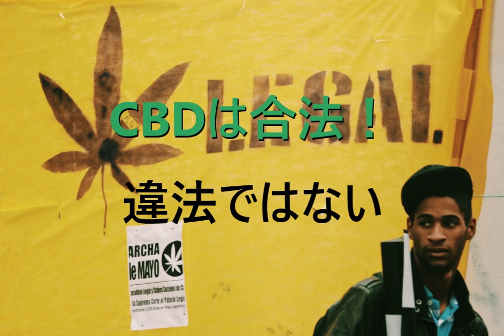 cbd　合法　違法　日本