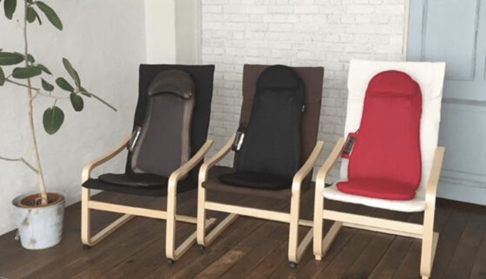 ドクターエアのマッサージチェア「３Dマッサージシートプレミアム」の専用の椅子