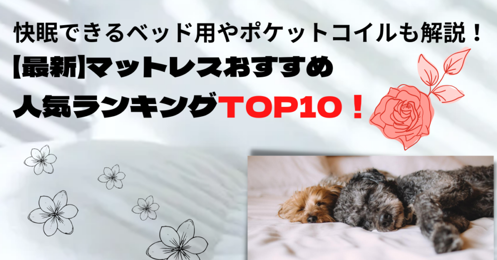 最新 マットレスおすすめ 人気ランキングtop10 快眠できるベッド用やポケットコイルも解説 Do Gen どうげん Do Gen どうげん おうち時間の 元気の源 になる休養メディア
