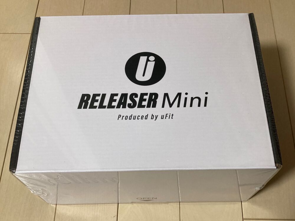 uFit RELEASER Miniの箱