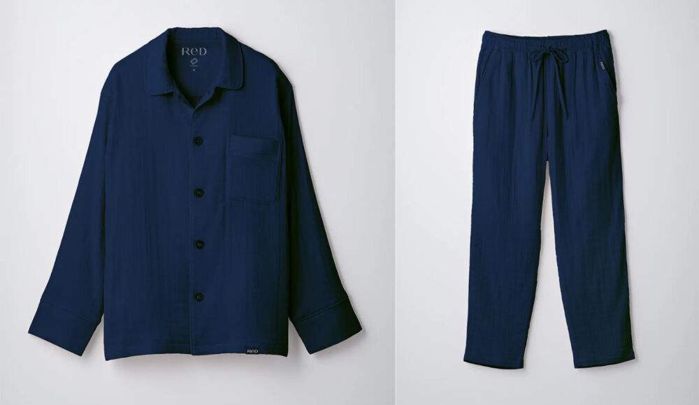 【メンズ】睡眠環境の質を上げるパジャマのおすすめ５．ReD スリープ オーガニックコットンパジャマ