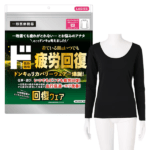 ド 疲労回復ウェア レディース長袖クルーネック