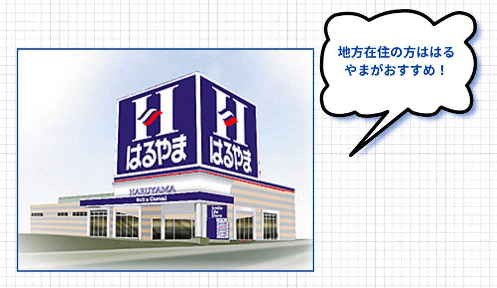 BAKUNE（バクネ）リカバリーウェア取り扱い店舗４．はるやま