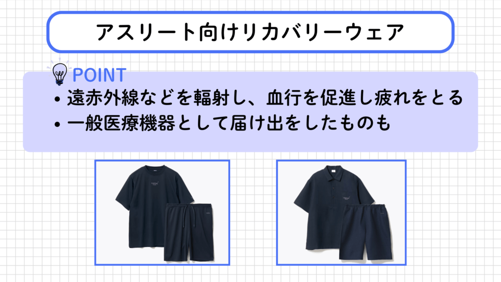 アスリート向けリカバリーウェアとは？