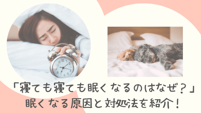 「寝ても寝ても眠くなるのはなぜ？」眠くなる原因と対処法を紹介！ 7317