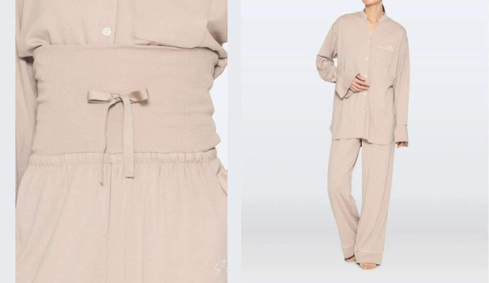 レディース用のリカバリーウェア９：ReFa（リファ）モイストスムース スタンドカラースリープウェア