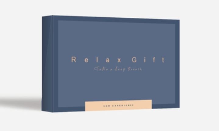女性がもらって嬉しい退職祝い3位『Relax Gift（BLUE）』