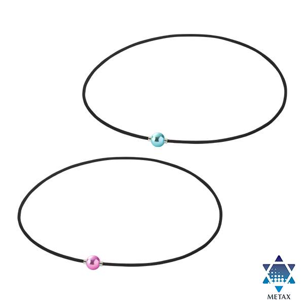 スポーツ用の磁気ネックレス６：ファイテン(phiten) ネックレス RAKUWAネック ミラーボール