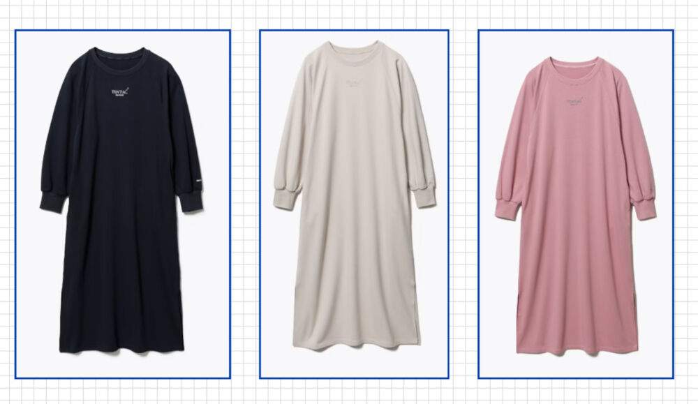 出産祝いプレゼント１：BAKUNE スウェット ウィメンズ（ワンピース）