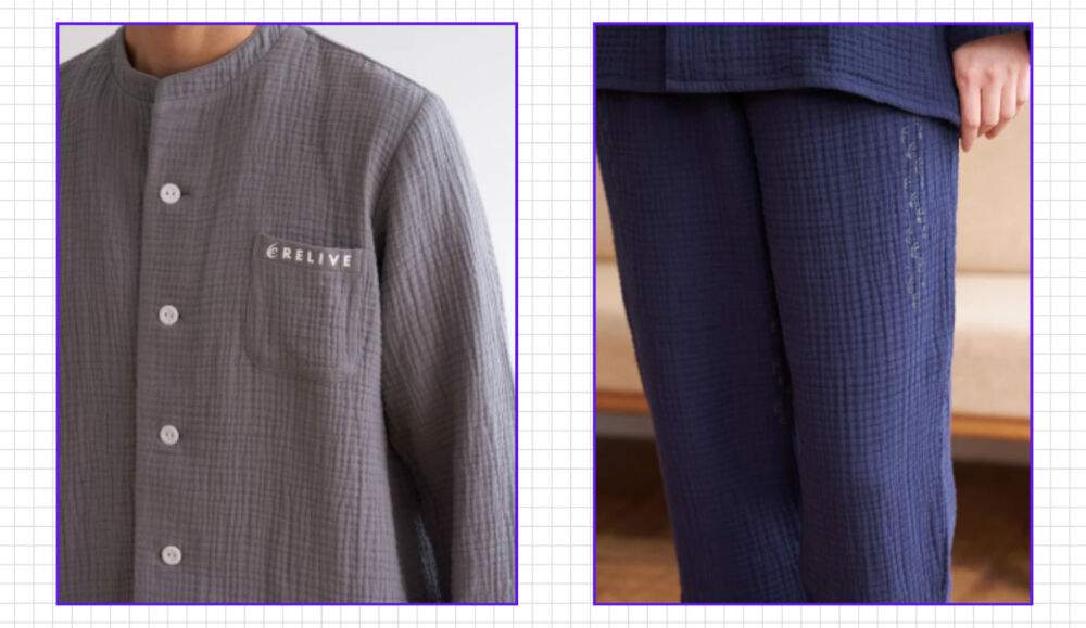 パジャマとして使いやすいリカバリーウェア９：リライブパジャマ
