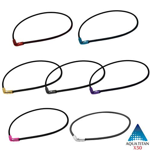 ファイテンのネックレスのおすすめ３：RAKUWAネックX50 Vタイプ