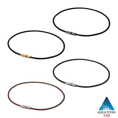 ファイテンの磁気ネックレスのおすすめ４位：RAKUWA磁気チタンネックレス BULLET