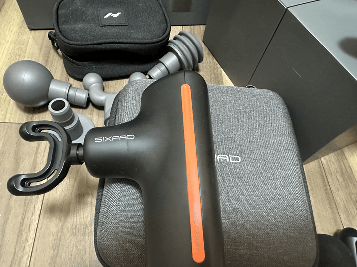 おすすめマッサージガン2位:SIXPAD(シックスパッド)パワーガン