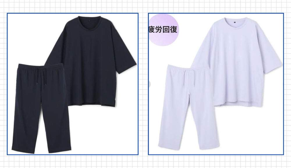 夏向けAOKIリカバリーウェアの通気性