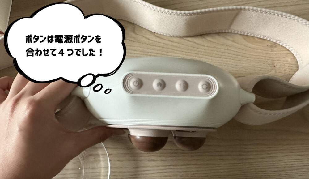 モームベルト　ボタン