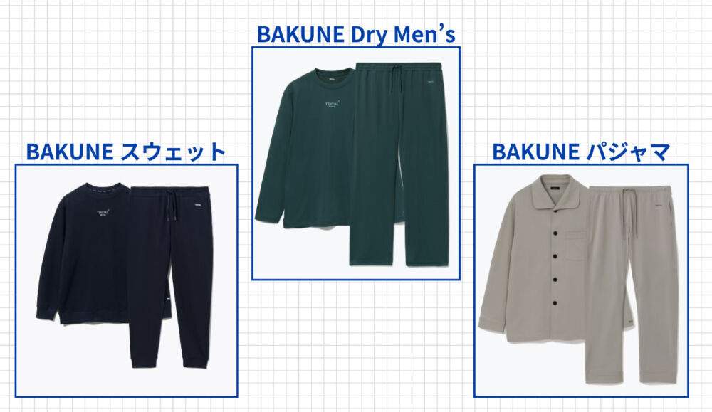 BAKUNEの相手別プレゼント１．彼氏・夫に贈るなら